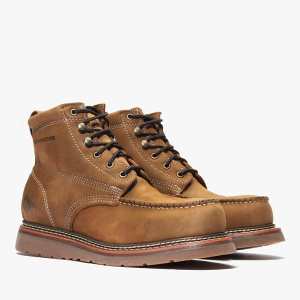 FRONTIER FLEX 6" MOC TOE CRAZY BROWN