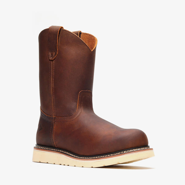 FRONTIER CLASSIC 10" WELLINGTON (STEEL TOE) - FRONTIER CLASSIC 10" WELLINGTON (STEEL TOE) - 6 / Crazy Horse - Bonanza Boots