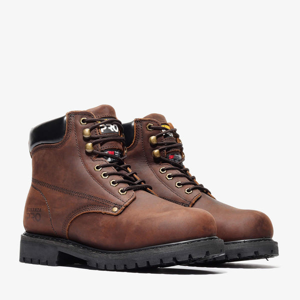 FORESTER PRO 6" PLAIN TOE - FORESTER PRO 6" PLAIN TOE - 5 / Brown - Bonanza Boots