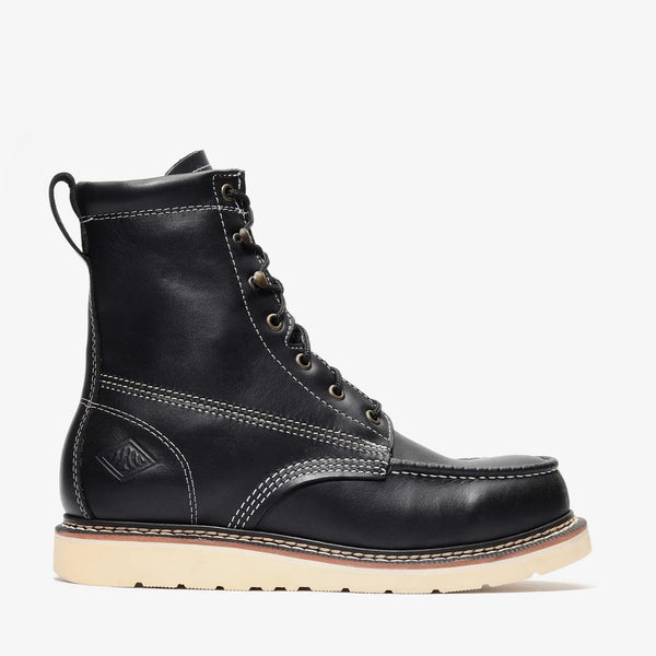 FRONTIER CLASSIC 8" MOC TOE - FRONTIER CLASSIC 8" MOC TOE - 6 / Black - Bonanza Boots