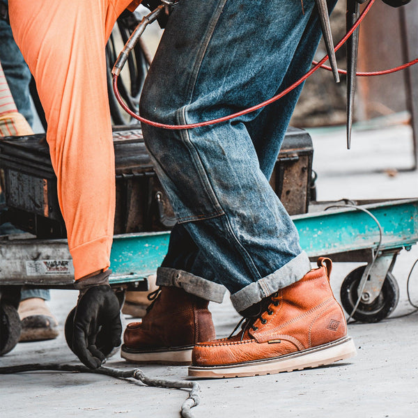 FRONTIER DUAL 6" MOC TOE - FRONTIER DUAL 6" MOC TOE - undefined - Bonanza Boots