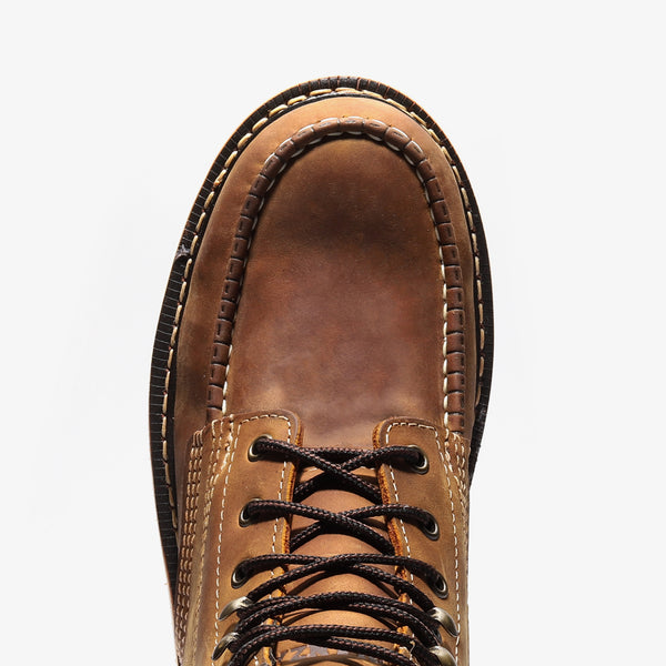 FRONTIER CLASSIC 6" MOC TOE CRAZY BROWN