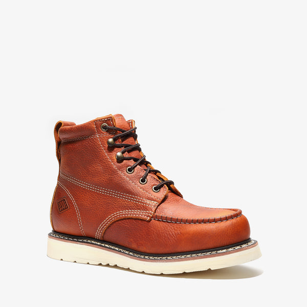 FRONTIER CLASSIC 6" MOC TOE GOLDEN BROWN