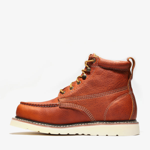 FRONTIER CLASSIC 6" MOC TOE GOLDEN BROWN