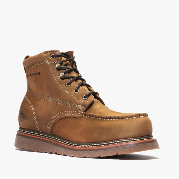 FRONTIER FLEX 6" MOC TOE CRAZY BROWN