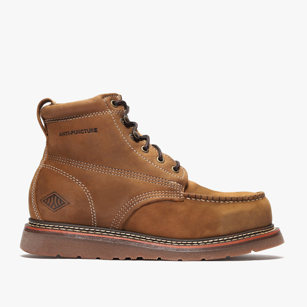 FRONTIER FLEX 6" MOC TOE CRAZY BROWN