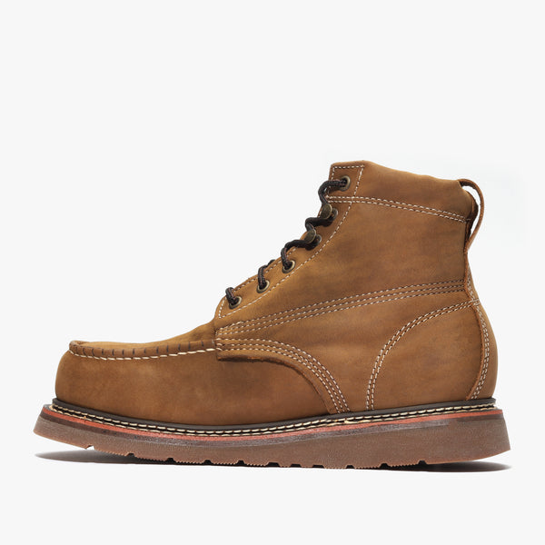FRONTIER FLEX 6" MOC TOE CRAZY BROWN