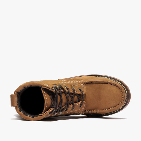 FRONTIER FLEX 6" MOC TOE CRAZY BROWN