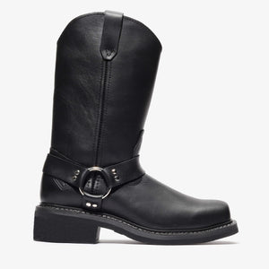 NOMAD 10" HARNESS RIDER - NOMAD 10" HARNESS RIDER - 6 / Jet Black - Bonanza Boots