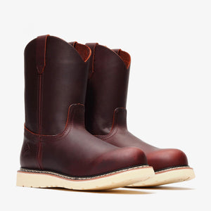 FRONTIER CLASSIC 10" WELLINGTON - FRONTIER CLASSIC 10" WELLINGTON - 6 / Burgundy - Bonanza Boots