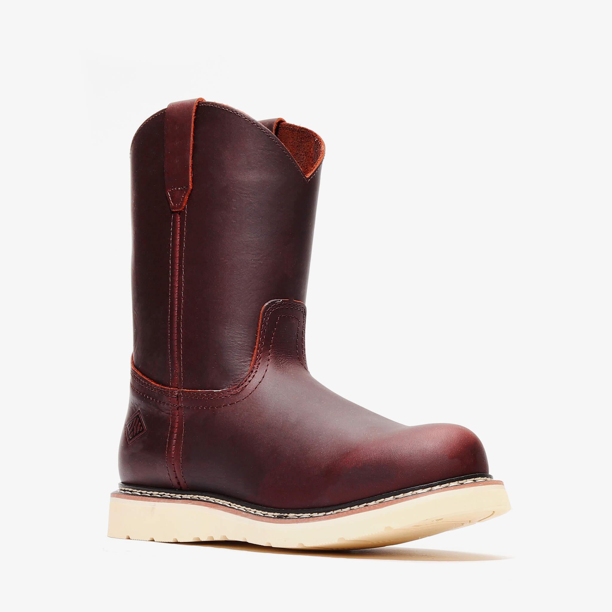 Wellington Work Boot: Slip-resistant Outsoles – Bonanza Boots