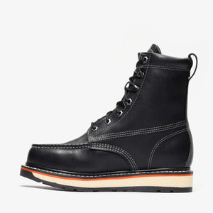 FRONTIER DUAL 8" MOC TOE - FRONTIER DUAL 8" MOC TOE - 6 / Black - Bonanza Boots