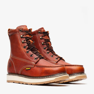 FRONTIER DUAL 8" MOC TOE - FRONTIER DUAL 8" MOC TOE - 6 / Light Brown - Bonanza Boots