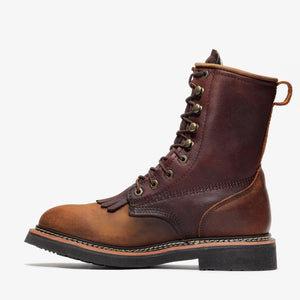 RANCHER CLASSIC 8" LACER - RANCHER CLASSIC 8" LACER - 5 / Dark Brown - Bonanza Boots