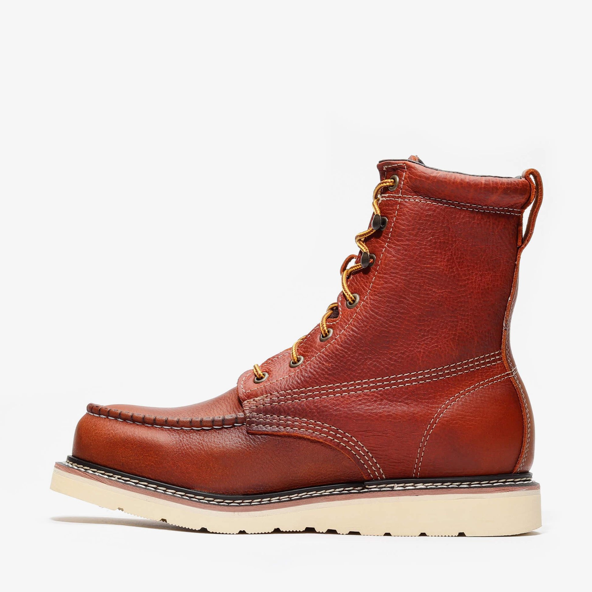 FRONTIER CLASSIC 8" MOC TOE - FRONTIER CLASSIC 8" MOC TOE - 5 / Golden Brown - Bonanza Boots