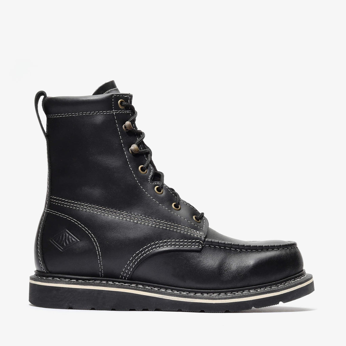 Black Work Boots Pinnacle AUSTRA Safety Boots Chelsea Black