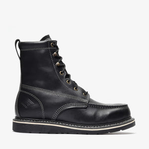 FRONTIER CLASSIC 8" MOC TOE - FRONTIER CLASSIC 8" MOC TOE - 5 / Jet Black - Bonanza Boots