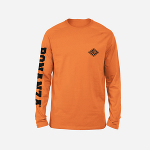 CAMISETA MANGA LARGA NARANJA SEGURIDAD