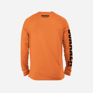 CAMISETA MANGA LARGA NARANJA SEGURIDAD