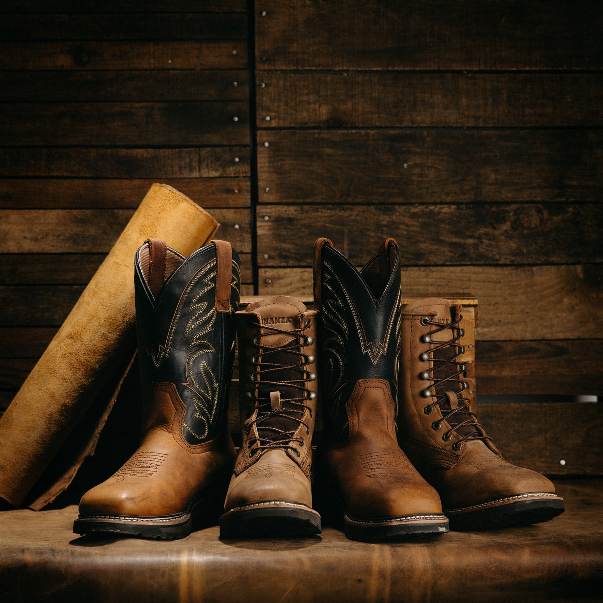 Botas Bonanza® | Botas de trabajo de cuero premium – Bonanza Boots