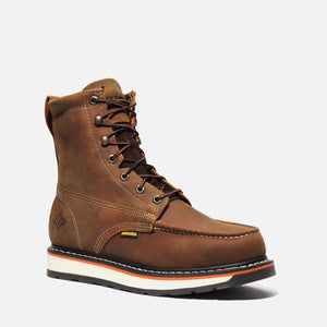 FRONTIER DUAL 8" MEN'S MOC TOE WORK BOOT STEEL TOE - FRONTIER DUAL 8" MEN'S MOC TOE WORK BOOT STEEL TOE - undefined - Bonanza Boots