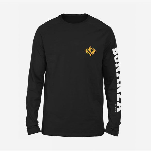 LONG SLEEVE T-SHIRT BLACK - LONG SLEEVE T-SHIRT BLACK - undefined - Bonanza Boots